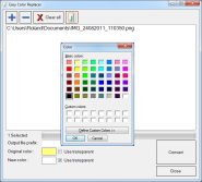 Easy Color Replacer 1.0.2 full Easy Color Replacer full screenshot